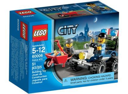 LEGO City 60006 Policejní čtyřkolka