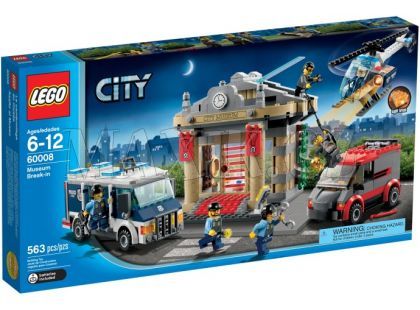 LEGO City 60008 Krádež v muzeu