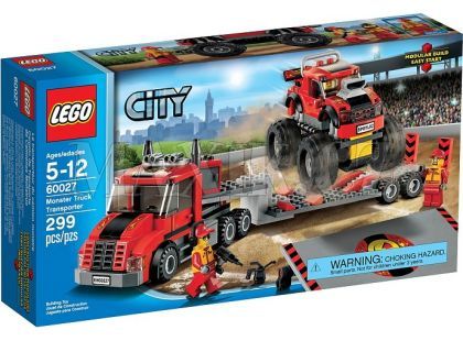LEGO City 60027 Transportér Monster trucků