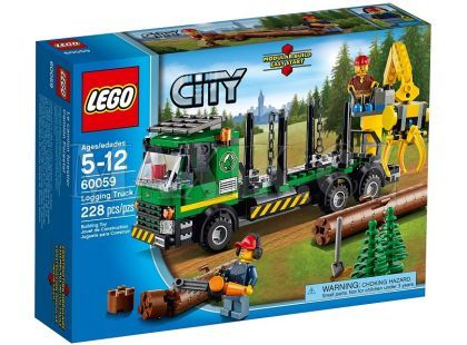 LEGO City 60059 Dřevorubecké auto