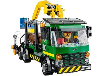 LEGO City 60059 Dřevorubecké auto