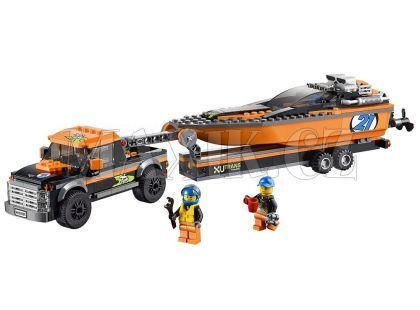 LEGO City 60085 Motorový člun 4x4