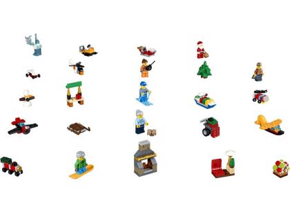 LEGO City 60155 Adventní kalendář