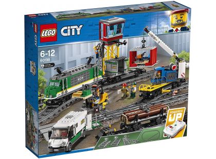 LEGO City 60198 Nákladní vlak - Poškozený obal