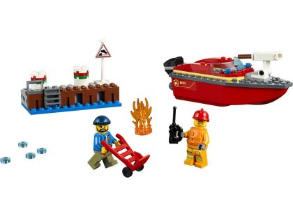 LEGO City 60213 Požár v přístavu