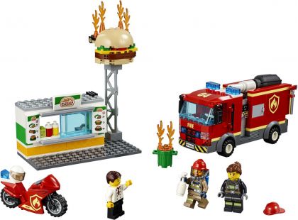LEGO City 60214 Záchrana burgrárny - Poškozený obal