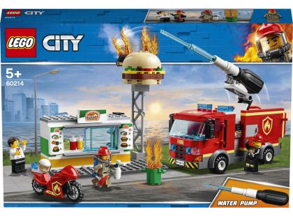 LEGO City 60214 Záchrana burgrárny - Poškozený obal