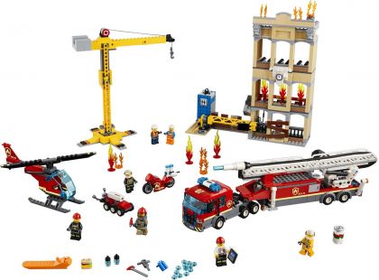 LEGO City 60216 Hasiči v centru města - Poškozený obal