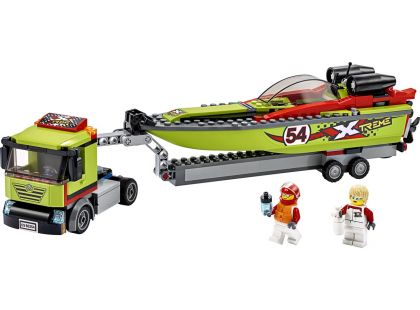 LEGO City 60254 Přeprava závodního člunu - Poškozený obal
