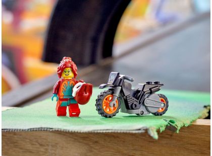 LEGO® City 60311 Ohnivá kaskadérská motorka