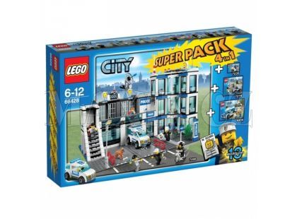 LEGO City 66428 Super Pack Policie 4v1
