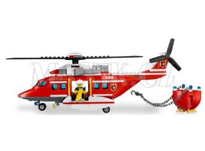 LEGO CITY 7206 Hasičský vrtulník