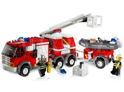 LEGO CITY 7239 Hasičské nákladní auto