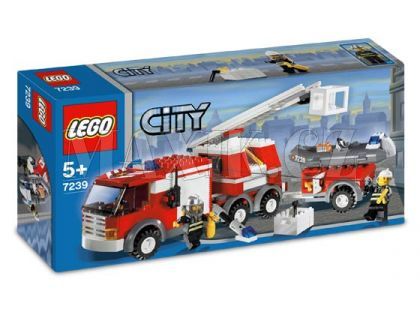 LEGO CITY 7239 Hasičské nákladní auto