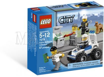 LEGO City 7279 Soubor policejních minifigurek