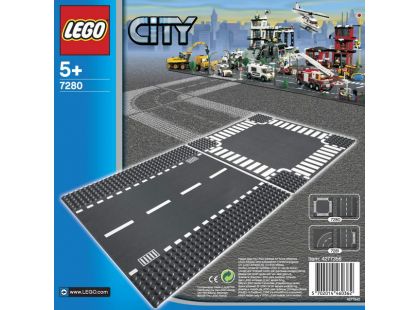 LEGO City 7280 Rovná silnice a křižovatka