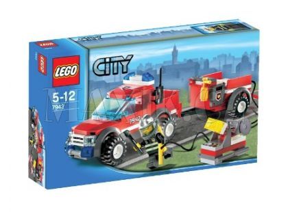LEGO CITY 7942 Hasičský Pick-up