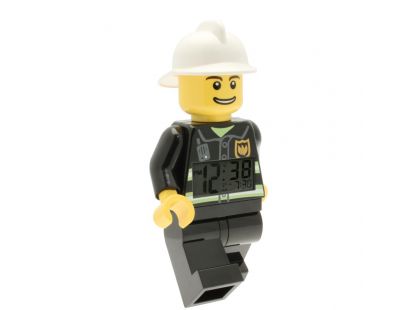 LEGO City Fireman hodiny s budíkem