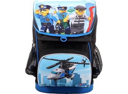 LEGO CITY Police Chopper Maxi školní aktovka, 2 dílný set