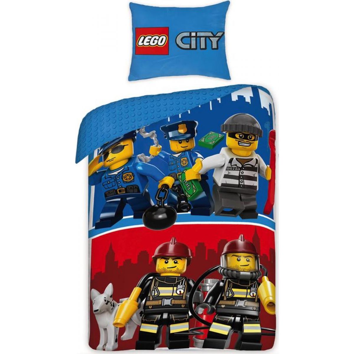 LEGO City Povlečení 140x200 cm