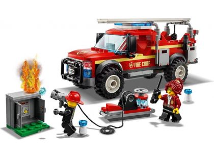 LEGO City Town 60231 Zásahový vůz velitelky hasičů