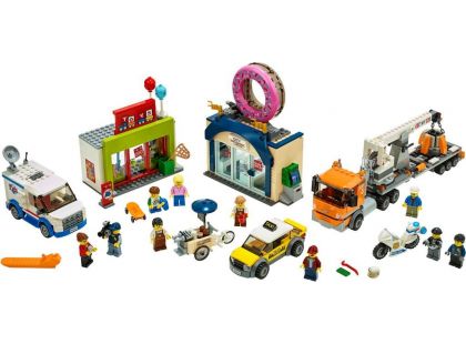 LEGO City Town 60233 Otevření obchodu s koblihami
