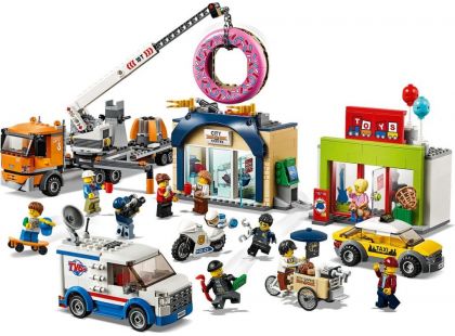 LEGO City Town 60233 Otevření obchodu s koblihami