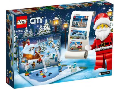 LEGO City Town 60235 Adventní kalendář LEGO® City - Poškozený obal