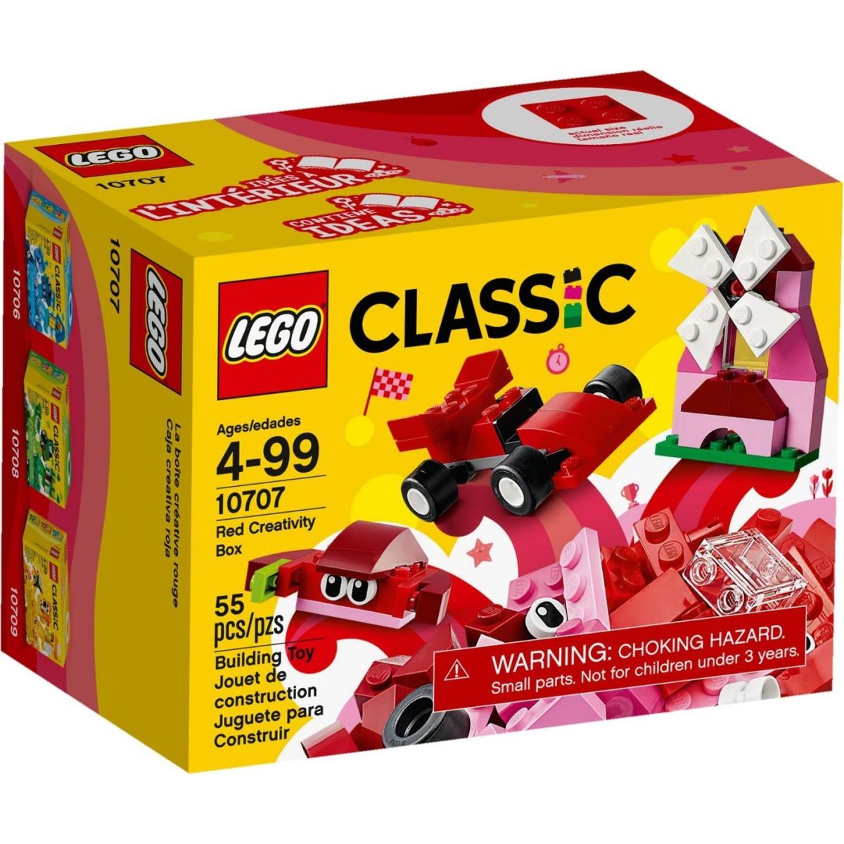 LEGO Classic 10707 Červený kreativní box