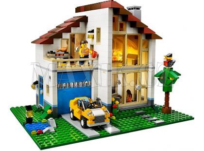 LEGO Creator 31012 Rodinný domek - Poškozený obal