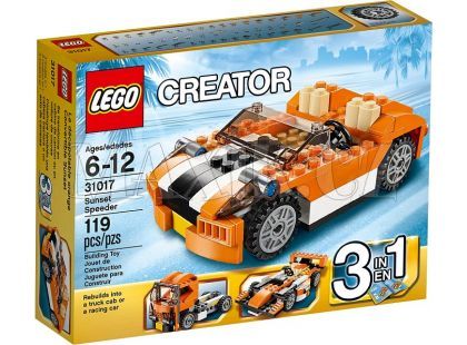 LEGO Creator 31017 Oranžový závoďák