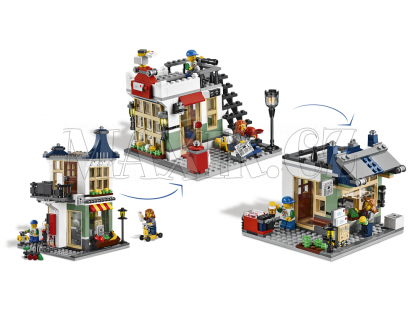LEGO Creator 31036 Obchod s hračkami a potravinami