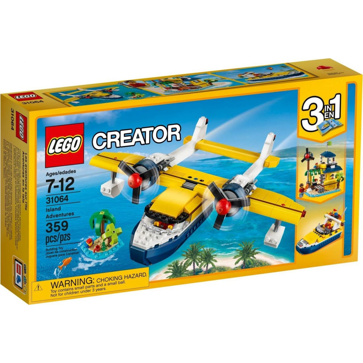 LEGO Creator 31064 Dobrodružství na ostrově