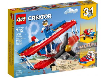LEGO Creator 31076 Odvážné kaskadérské letadlo
