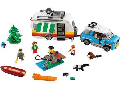 LEGO Creator 31108 Rodinná dovolená v karavanu  - Poškozený obal