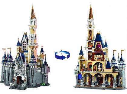 LEGO Creator 71040 Disney princezny Zámek Disney - Poškozený obal