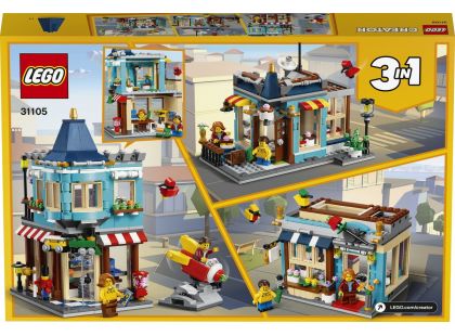 LEGO® Creators 31105 Hračkářství v centru města