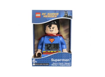 LEGO DC Super Heroes Superman Hodiny s budíkem