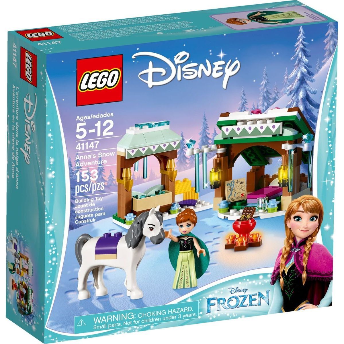 LEGO Disney příběhy 41147 Anna a její sněžné dobrodružství