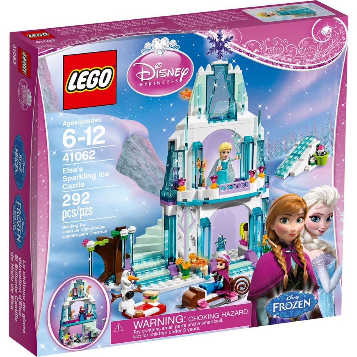 LEGO Disney Princess 41062 Elsin třpytivý ledový palác