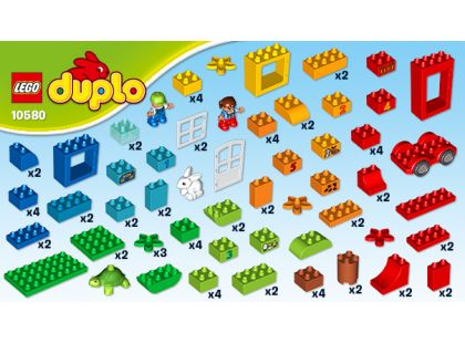 LEGO DUPLO 10580 Zábavný box Deluxe
