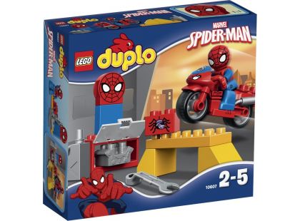 LEGO DUPLO 10607 Spidermanova dílna pro pavučinové kolo