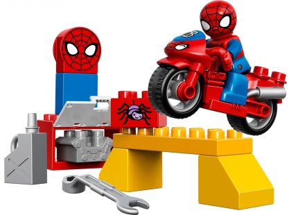 LEGO DUPLO 10607 Spidermanova dílna pro pavučinové kolo