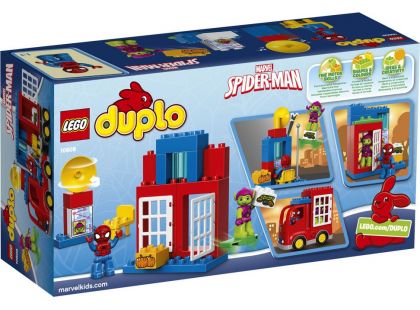 LEGO DUPLO 10608 Spidermanovo dobrodružství s pavoučím náklaďákem