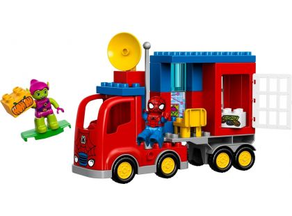 LEGO DUPLO 10608 Spidermanovo dobrodružství s pavoučím náklaďákem