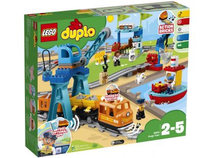 LEGO DUPLO 10875 Nákladní vlak - Poškozený obal