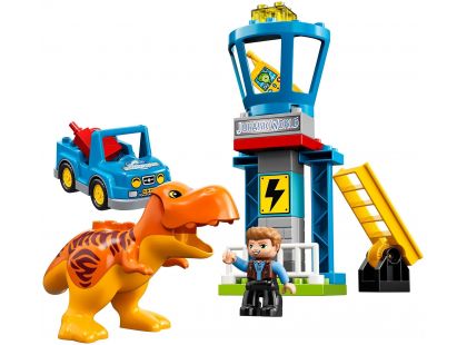 LEGO DUPLO 10880 Jurassic World T. rex a věž