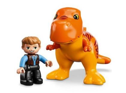 LEGO DUPLO 10880 Jurassic World T. rex a věž