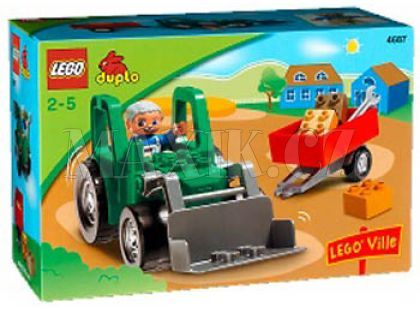 LEGO DUPLO 4687 Traktor s přívěsem
