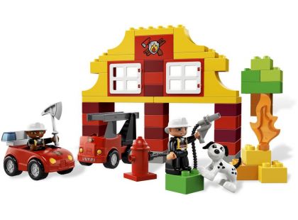 LEGO DUPLO 6138 Moje první hasičská stanice - Poškozený obal